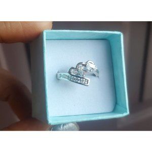 925 Sterling Silver CZ Ring